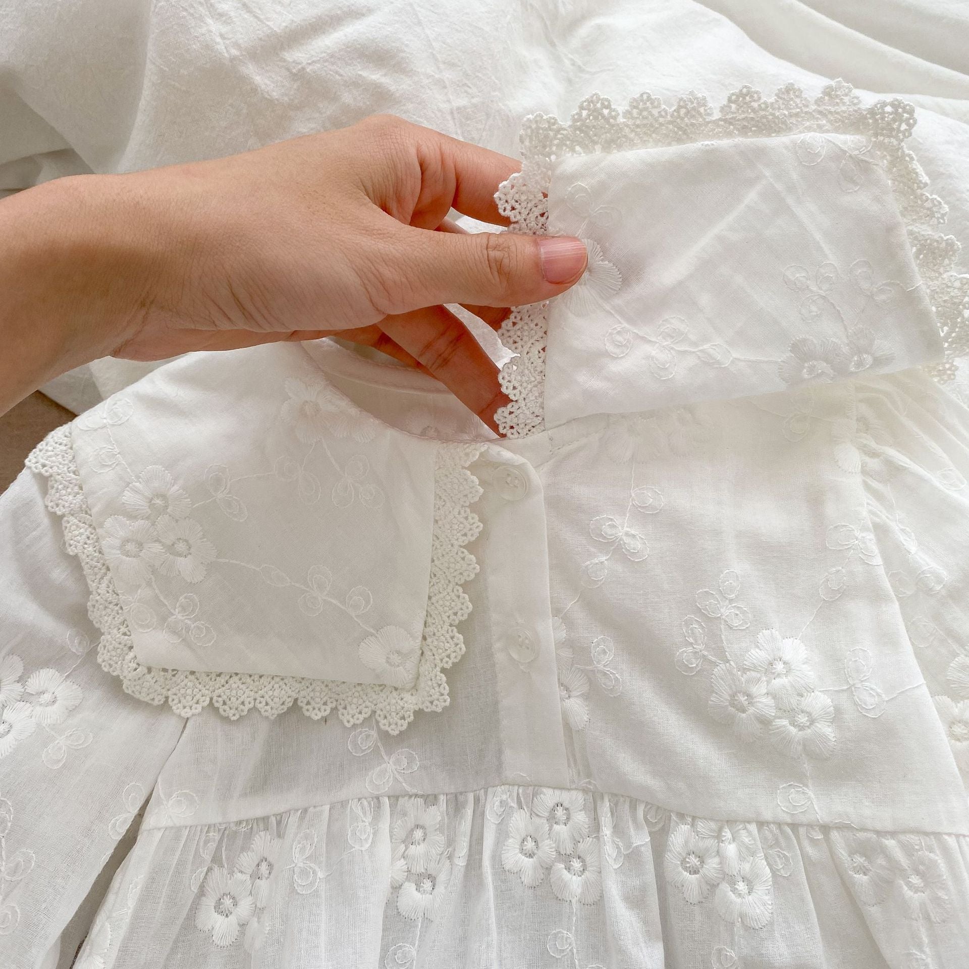 Body Bébé Fille Manches Longues – Coton Doux & Élégant