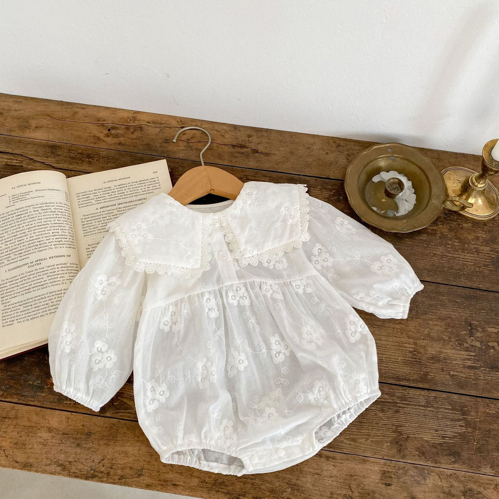 Body Bébé Fille Manches Longues – Coton Doux & Élégant